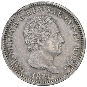 Caruso Collection - Carlo Felice (1821–1831) 2 Lire 1827 G - Nomisma 5...