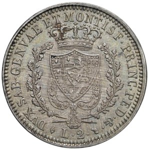 Caruso Collection - Carlo Felice (1821–1831) 2 Lire 1827 T - Nomisma 5...