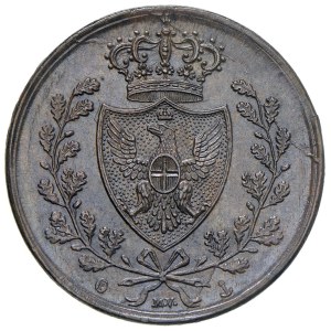Caruso Collection - Carlo Felice (1821-1831) 5 Centesimi 1826 G - Nomi...