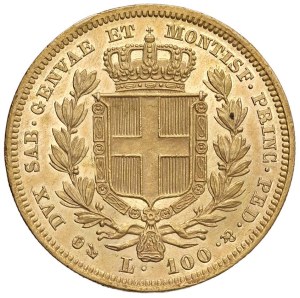 Caruso Collection - Carlo Alberto (1831-1849) 100 Lire 1832 G - Nomism...