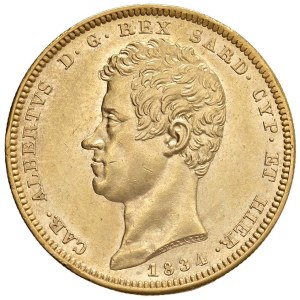 Caruso Collection - Carlo Alberto (1831–1849) 100 Lire 1834 T - Numismatics...