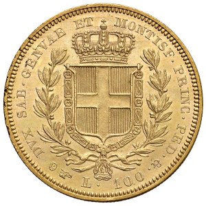 Caruso Collection - Carlo Alberto (1831-1849) 100 Lire 1835 T - Nomism...