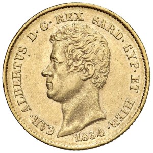 Caruso Collection - Carlo Alberto (1831–1849) 20 Lire 1834 T - Nomisma...
