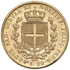 Caruso Collection - Carlo Alberto (1831–1849) 20 Lire 1834 T - Nomisma...