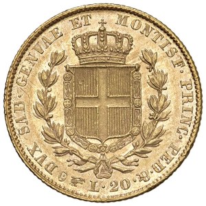 Caruso Collection - Carlo Alberto (1831-1849) 20 Lire 1844 T - Nomisma...