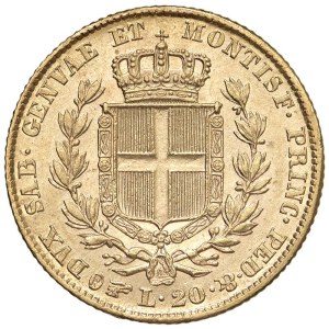 Caruso Collection - Carlo Alberto (1831-1849) 20 Lire 1847 T - Nomisma...