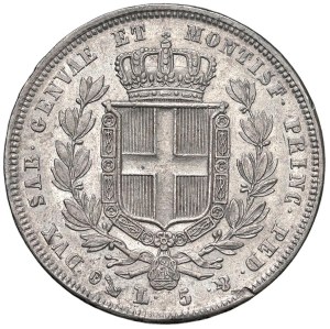 Caruso Collection - Carlo Alberto (1831-1849) 5 Lire 1832 G - Nomisma ...