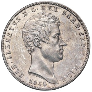 Caruso Collection - Carlo Alberto (1831–1849) 5 Lire 1835 G - Nomisma ...