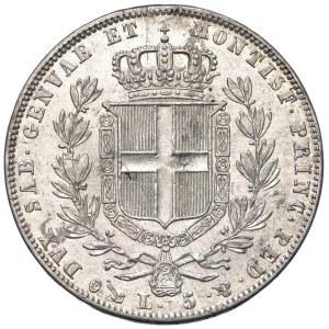 Caruso Collection - Carlo Alberto (1831–1849) 5 Lire 1840 G - Nomisma ...