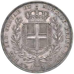 Caruso Collection - Carlo Alberto (1831-1849) 5 Lire 1842 G - Nomisma ...
