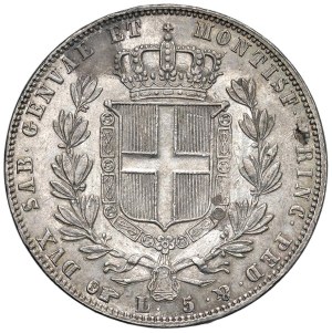 Caruso Collection - Carlo Alberto (1831-1849) 5 Lire 1847 T - Nomisma ...