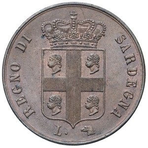 Caruso Collection - Carlo Alberto (1831–1849) 3 Centesimi 1842 - Nomis...