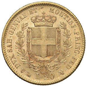 Caruso Collection - Vittorio Emanuele II (1849–1861) 20 Lire 1852 G - ...