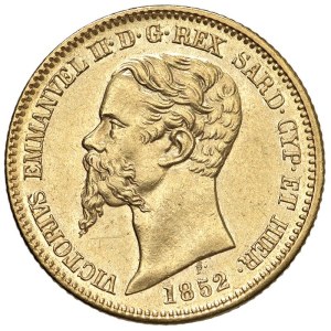 Caruso Collection - Vittorio Emanuele II (1849–1861) 20 Lire 1852 T - ...