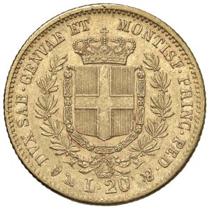 Caruso Collection - Vittorio Emanuele II (1849–1861) 20 Lire 1853 G - ...