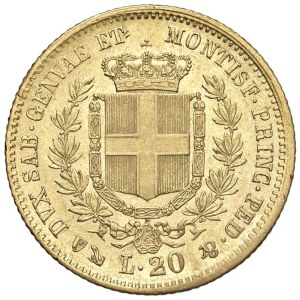 Caruso Collection - Vittorio Emanuele II (1849–1861) 20 Lire 1858 G - ...