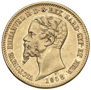 Caruso Collection - Vittorio Emanuele II (1849-1861) 20 Lire 1858 T - ...