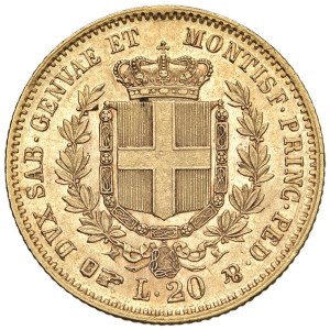 Caruso Collection - Vittorio Emanuele II (1849–1861) 20 Lire 1858 T - ...