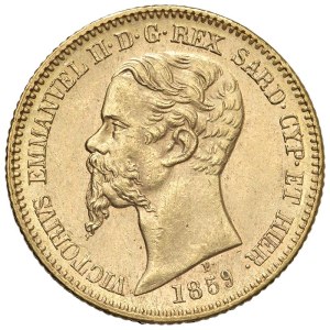 Caruso Collection - Vittorio Emanuele II (1849–1861) 20 Lire 1859 T - ...