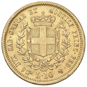 Caruso Collection - Vittorio Emanuele II (1849–1861) 10 Lire 1860 T - ...