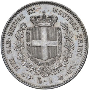 Caruso Collection - Vittorio Emanuele II (1849-1861) Lira 1857 T - Nom...
