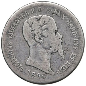 Caruso Collection - Vittorio Emanuele II (1849-1861) 50 Centesimi 1860...
