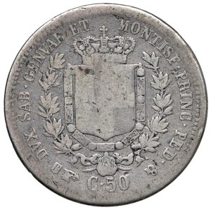 Caruso Collection - Vittorio Emanuele II (1849-1861) 50 Centesimi 1860...