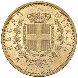 Caruso Collection - Vittorio Emanuele II (1861-1878) 100 Lire 1878 R -...