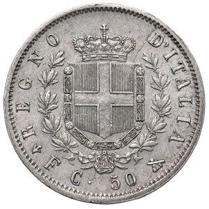 Caruso Collection - Vittorio Emanuele II (1861–1878) 50 Centesimi 1861...