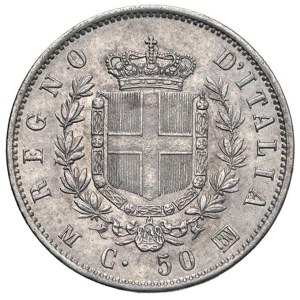 Caruso Collection - Vittorio Emanuele II (1861-1878) 50 Centesimi 1863...