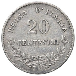 Caruso Collection - Vittorio Emanuele II (1861–1878) 20 Centesimi 1863...