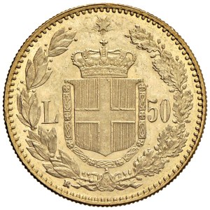 Caruso Collection - Umberto I (1878-1900) 50 Lire 1888 - Nomisma 976 A...