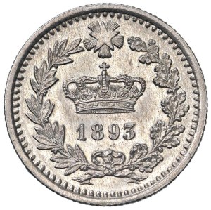 Caruso Collection - Umberto I (1878-1900) Progetto 20 Centesimi 1893 g...