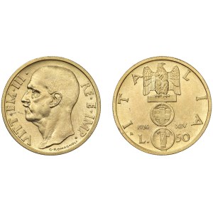 Caruso Collection - Vittorio Emanuele III (1900–1946) 100-Lira Coin...