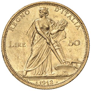 Caruso Collection - Vittorio Emanuele III (1900-1946) 50 Lire 1912 - N...