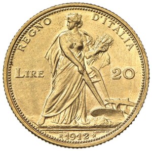 Caruso Collection - Vittorio Emanuele III (1900-1946) 20 Lire 1912 - N...