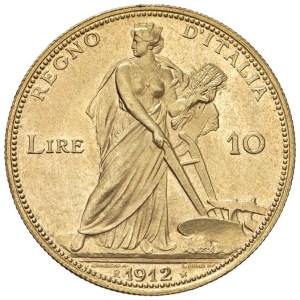 Caruso Collection - Vittorio Emanuele III (1900-1946) 10 Lire 1912 - N...