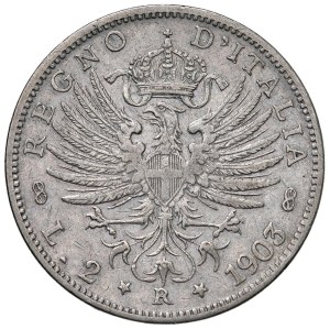 Caruso Collection - Vittorio Emanuele III (1900-1946) 2 Lire 1903 - No...