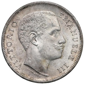 Caruso Collection - Vittorio Emanuele III (1900–1946) 1902 Lira - Names...