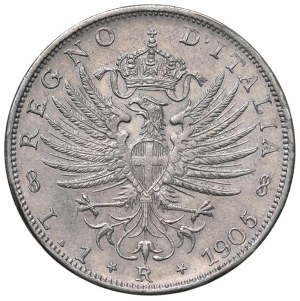 Caruso Collection - Vittorio Emanuele III (1900-1946) Lira 1905 - Nomi...