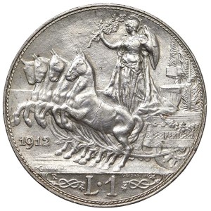 Caruso Collection - Vittorio Emanuele III (1900–1946) 1912 Lira - Names...