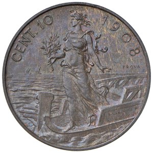 Caruso Collection - Vittorio Emanuele III (1900-1946) 10 Centesimi 190...