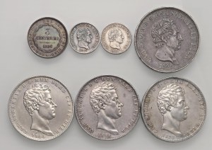 Caruso Collection - Savoia Lotto di 7 monete Carlo Felice e Carlo Albe...