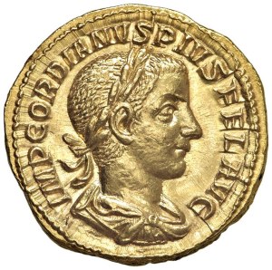 Imperial Roman Coins - § Gordiano III (238-244) Roma - Aureo - RIC IV par...