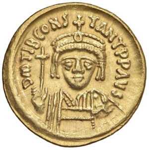 Byzantine Coins - Tiberio II Costantino (578-582) Costantinopoli - S...