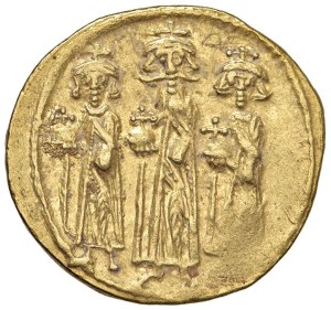 Byzantine Coins - Eraclio (610-641) Costantinopoli - Solido - var. S...