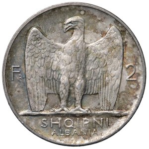 Foreign Coins - ALBANIA Amet Zogu (1925–1939) 2 Franga 1926 - Names...