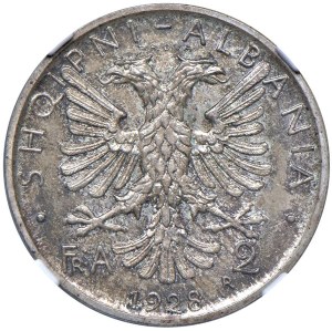 Foreign coins - *ALBANIA Amet Zogu (1925-1939) 2 Franga 1928 Prova...