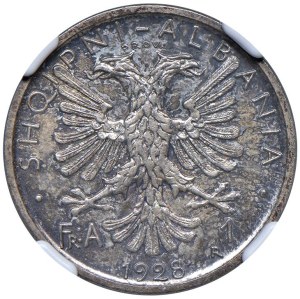Foreign coins - *ALBANIA Amet Zogu (1925-1939) Franga 1928 Prova b...
