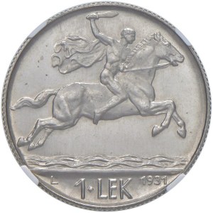 Foreign coins - *ALBANIA Amet Zogu (1925-1939) Lek 1931 L - Nomism...